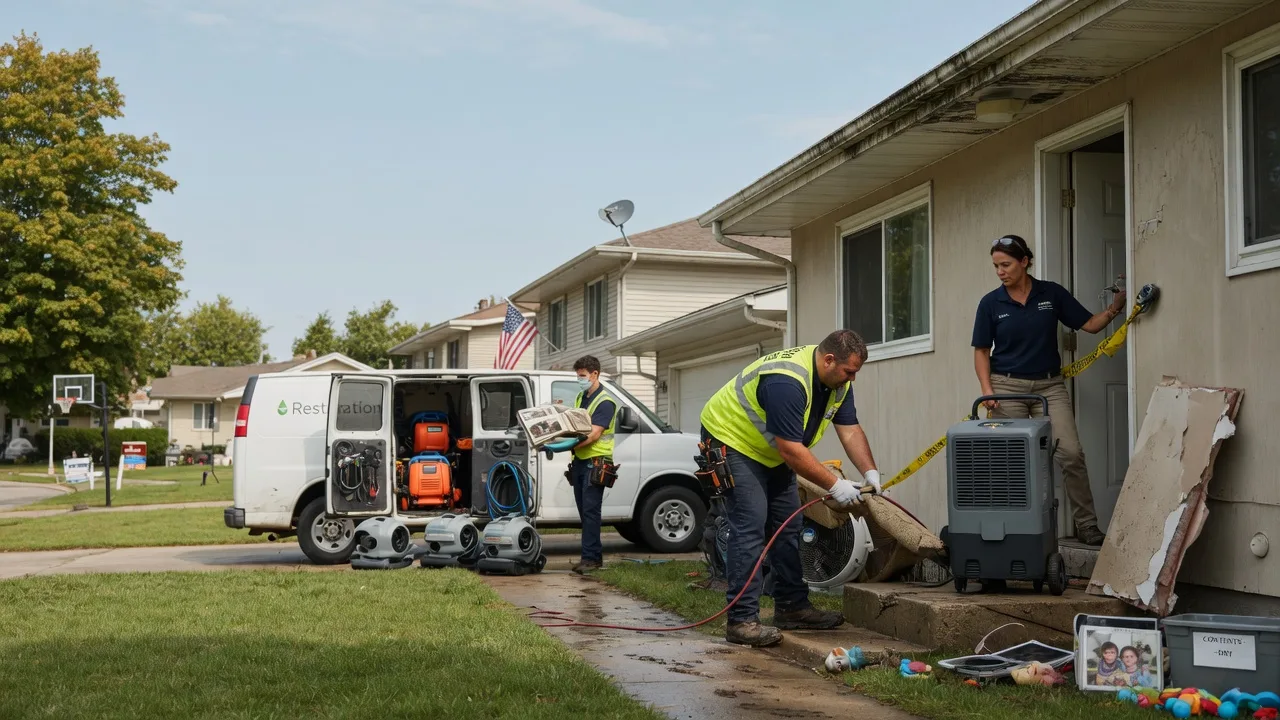 Water Damage Restoration in Union Grove, WI near me